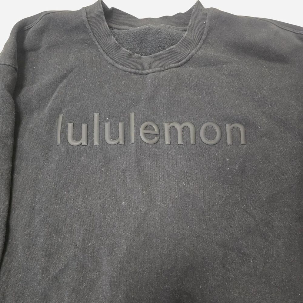 Lululemon Women's Black Sweatshirt